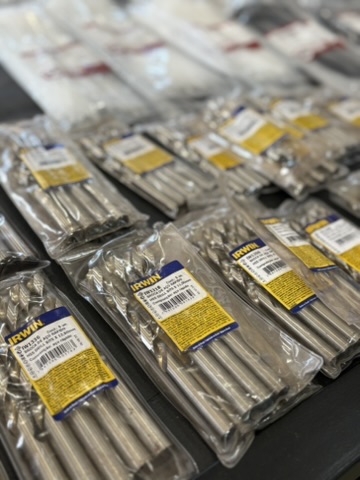 Brocas para metal Irwin em pacotes